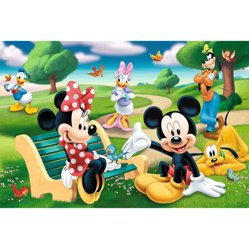 TREFL PUZZLE Puzzle - 24 Maxi - Mickey Mouse con amigos - Disney Standard Characters