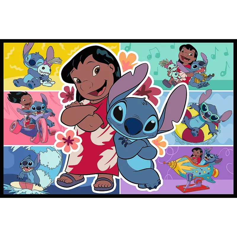 Puzzle TREFL - 2x200 - Stitch's Merry Life - Disney Lilo and Stitch 13334