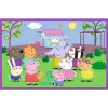 Puzzle 2x24 Peppa en el parque infantil Peppa Pig 34435