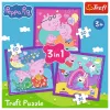 TREFL PUZZLE Puzzle - 3 en 1 - Peppa Pig's Habits Trefl 34893