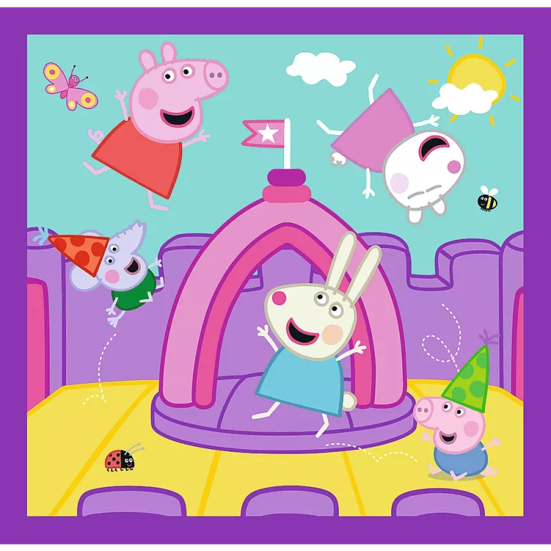 TREFL PUZZLE Puzzle - 3 en 1 - Peppa Pig's Habits Trefl 34893