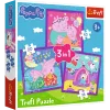 TREFL PUZZLE Puzzle - 3 en 1 - Peppa Pig's Habits Trefl 34893