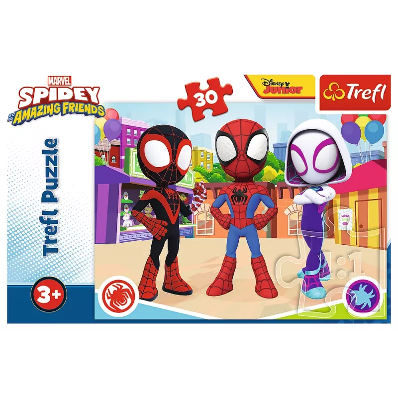TREFL Puzzle - 30 - Adventures of Spiday and Friends - Trefl 18285