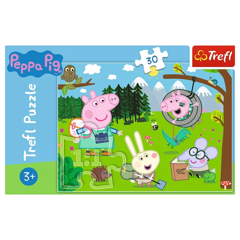 TREFL PUZZLE Puzzle - 30 - Expedición al bosque - Peppa Wutz Trefl 18245