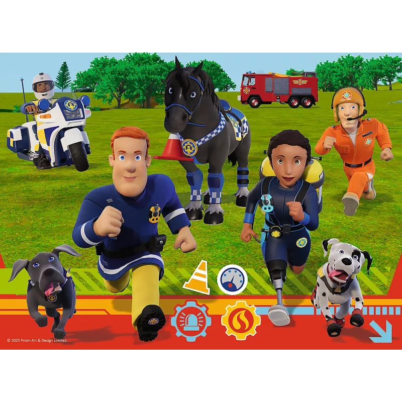 Puzzle Trefl - 30 - Ready to help Fireman Sam Trefl 18297