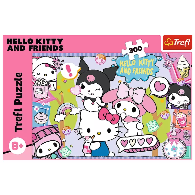Puzzle 300 Crazy Trio Hello Kitty