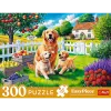 Puzzle 300 EasyPiece Perros en el campo Trefl 23101