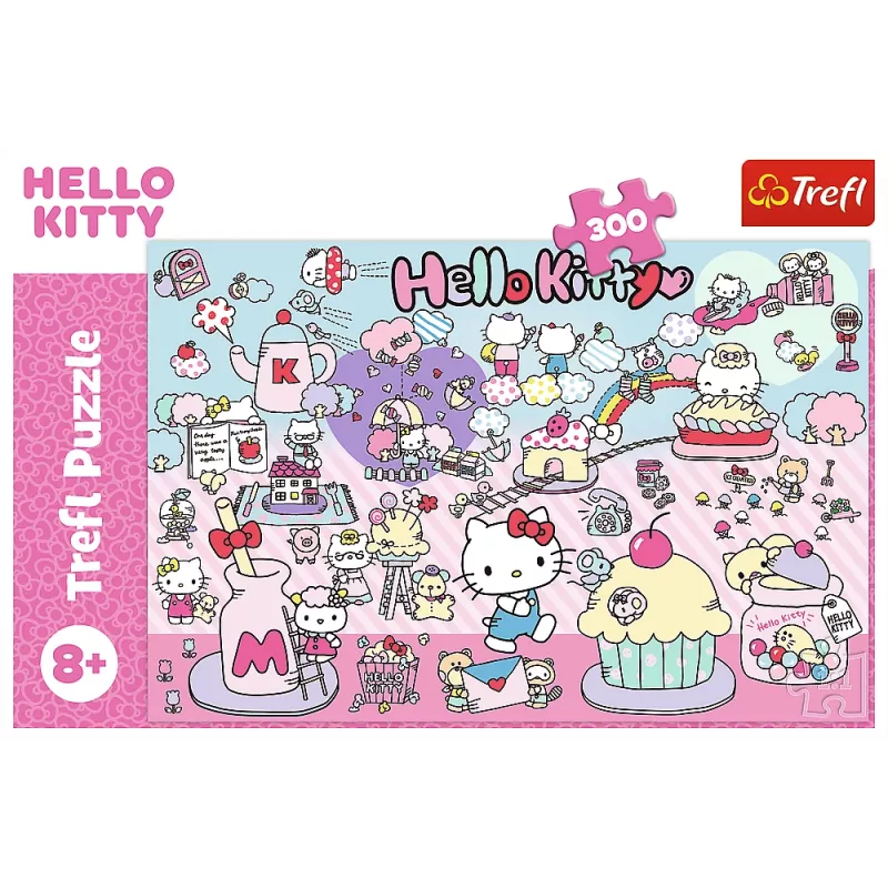 Puzzle 300 piezas Descubre el mundo de Hello Kitty Hello Kitty Trefl 23031