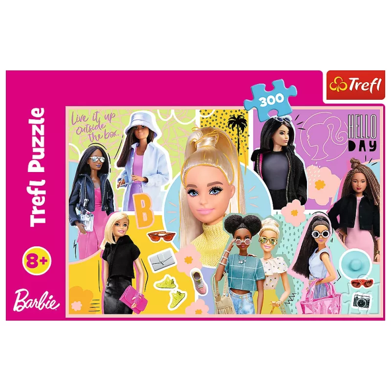 Puzzle 300 Your Favorite Barbie Mattel, Barbie 23025