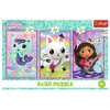 Puzzle Trefl 3x50 - Meet Gabby and the Gabbys Dollhouse Trefl 34876