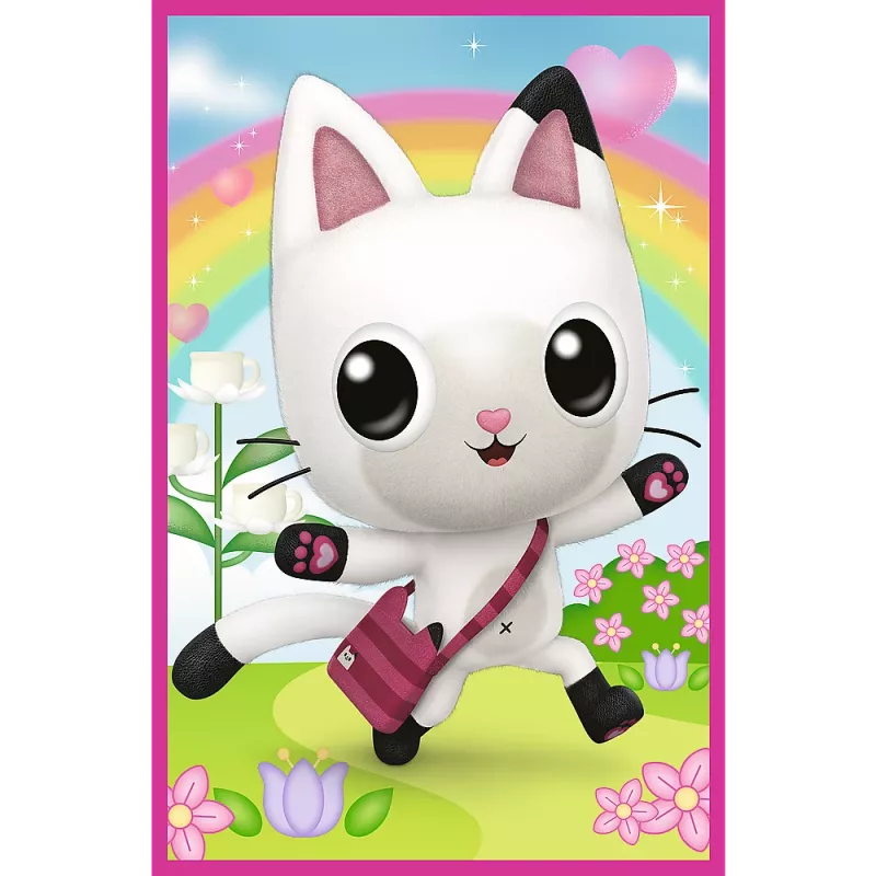Puzzle Trefl 3x50 - Meet Gabby and the Gabbys Dollhouse Trefl 34876