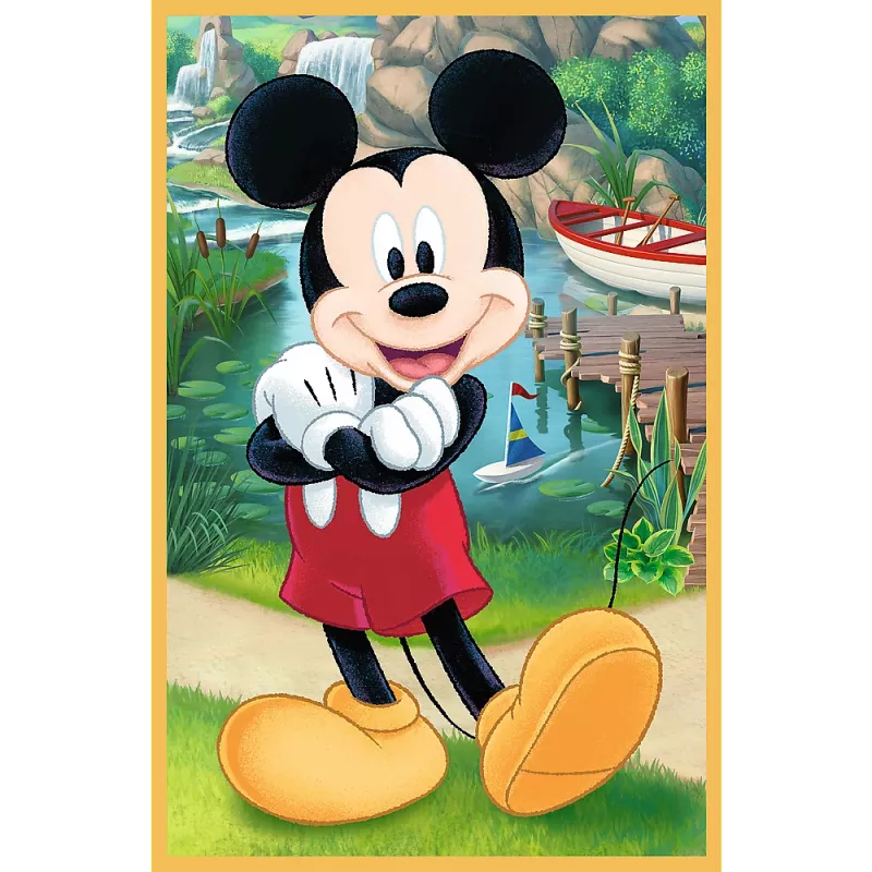 TREFL PUZZLE Puzzle - 3x50 - Ratones de vacaciones Disney Trefl 34881