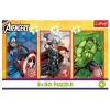 Puzzle Trefl - 3x50 - Your Hero / Disney Marvel The Avengers Trefl 34891