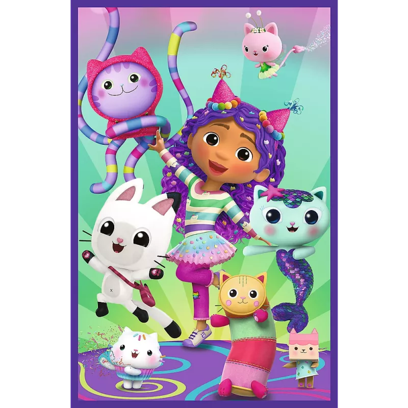 Puzzle Trefl 3x80 - Colorful Days of Gabby Trefl 34882