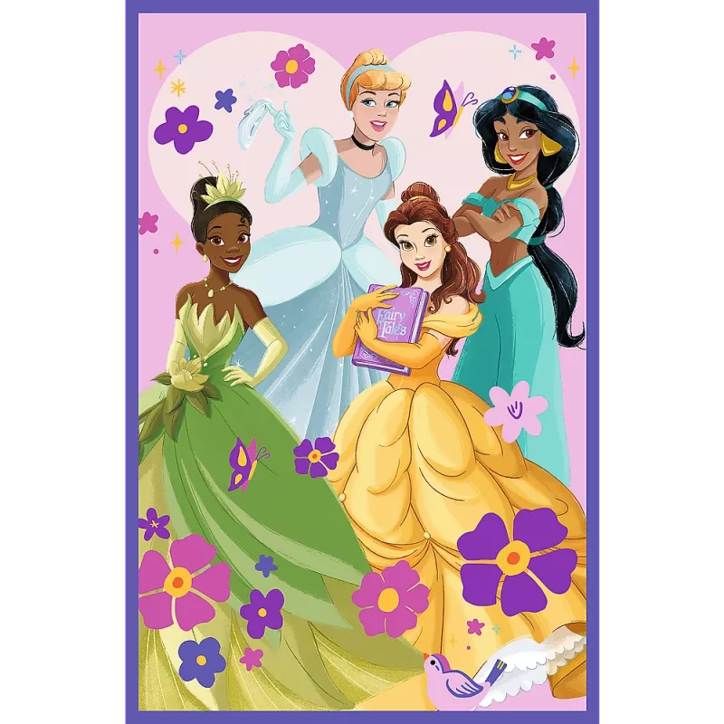 Puzzle Trefl - 3x80 - Princess friends - Disney Princess Trefl 34884