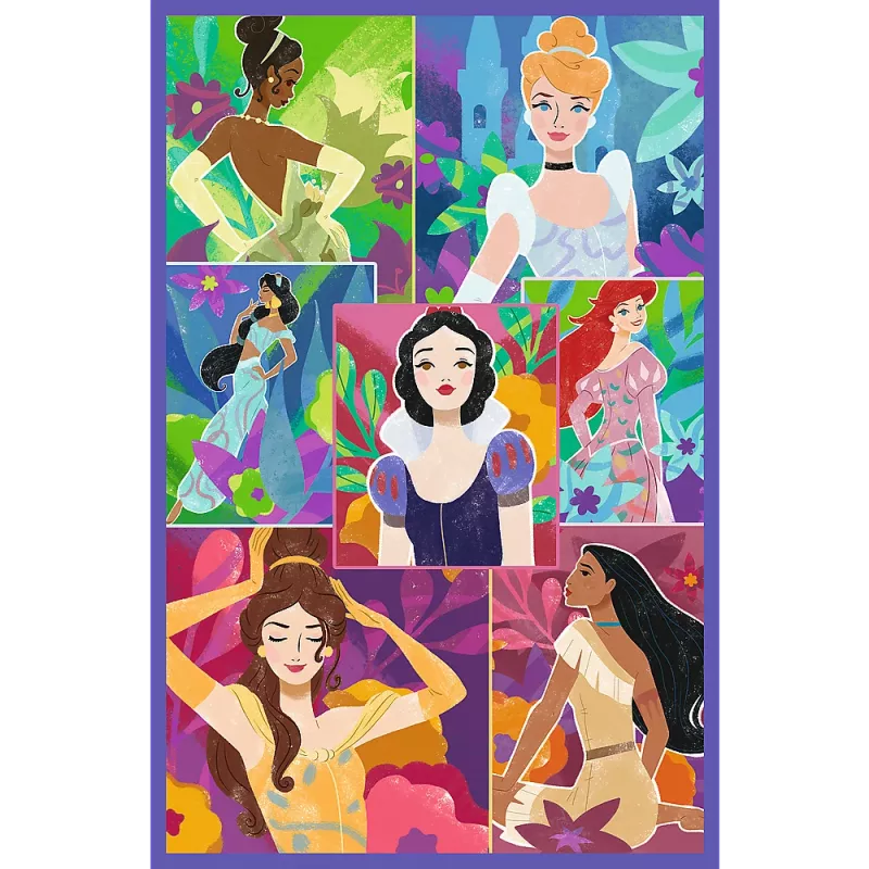 Puzzle Trefl - 3x80 - Princess friends - Disney Princess Trefl 34884