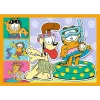Puzzle 4 en 1 Garfield Loves Lasagna Trefl 34673