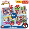 Puzzle 4en1 (12, 15, 20, 24) Ekipa Spidaya 34611