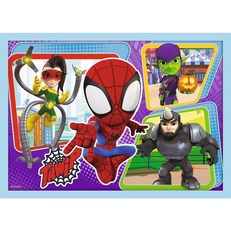 Puzzle 4en1 (12, 15, 20, 24) Ekipa Spidaya 34611