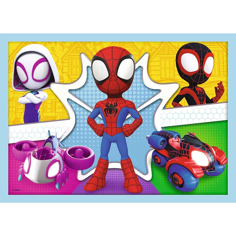 Puzzle 4en1 (12, 15, 20, 24) Ekipa Spidaya 34611