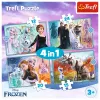 Puzzle 4en1 (12, 15, 20, 24) The Amazing World of Frozen Trefl 34381