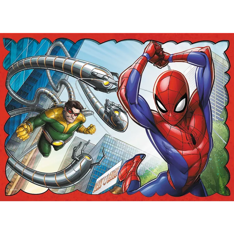 Puzzle 4en1 Heroic Spider-Man Trefl 34384