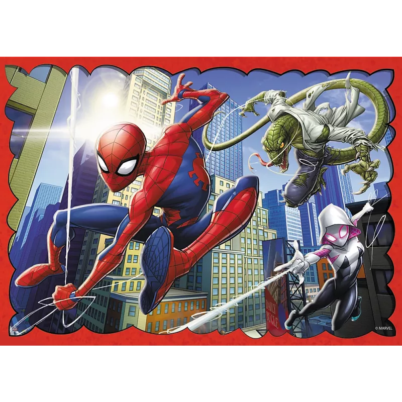 Puzzle 4en1 Heroic Spider-Man Trefl 34384