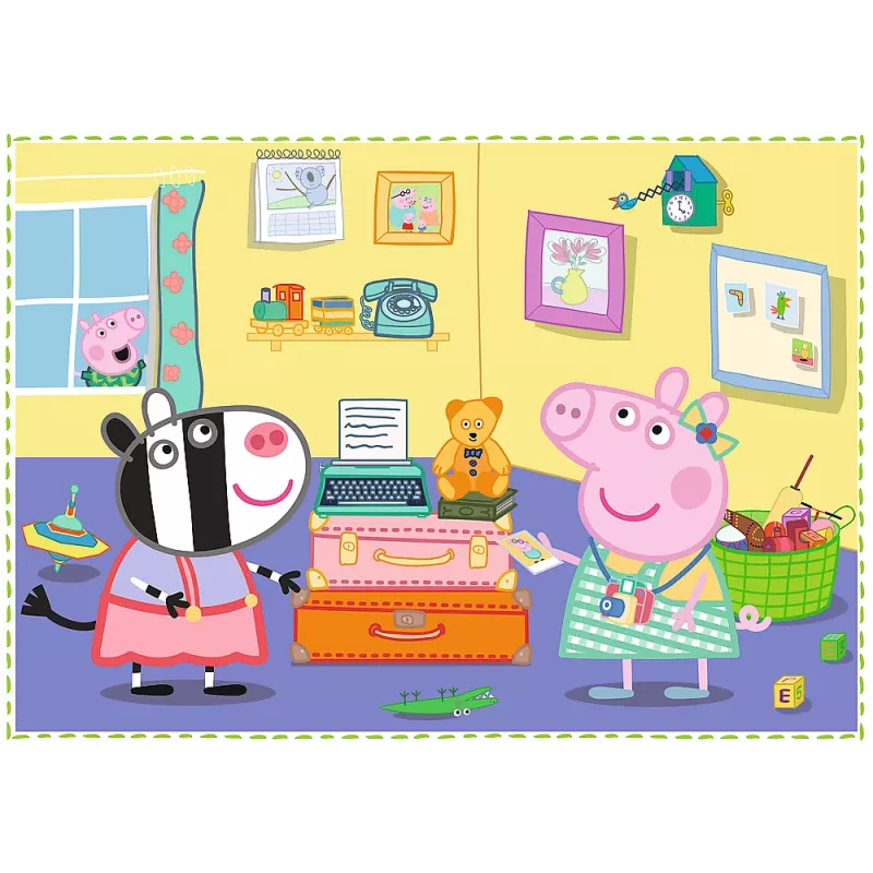 Puzzle 4en1 Holiday Memories Peppa Pig 34359