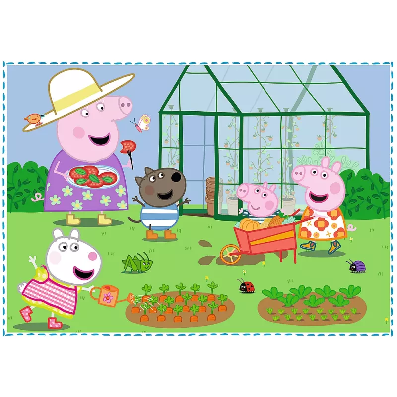 Puzzle 4en1 Holiday Memories Peppa Pig 34359