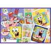 TREFL PUZZLE Puzzle - 4x250 - El mundo loco de Bob Esponja Trefl 13342