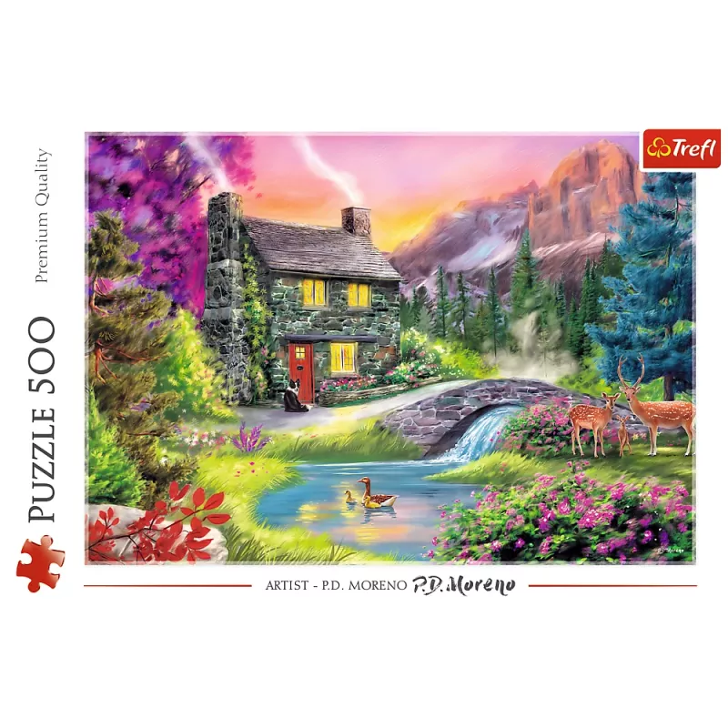 TREFL PUZZLE Puzzle – 500 piezas – Idilio en la montaña Trefl 37325