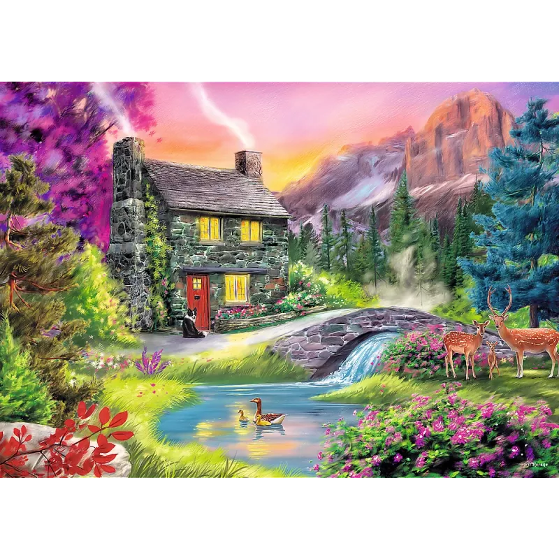 TREFL PUZZLE Puzzle – 500 piezas – Idilio en la montaña Trefl 37325