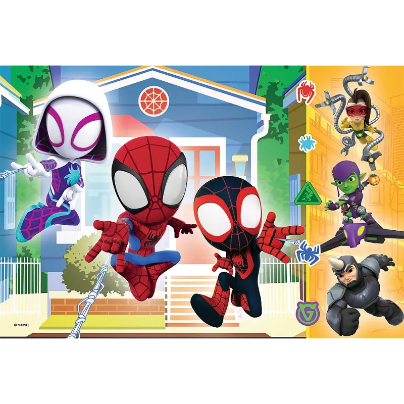 TREFL PUZZLE Puzzle - 60 - En el mundo de Spidey Trefl 17371