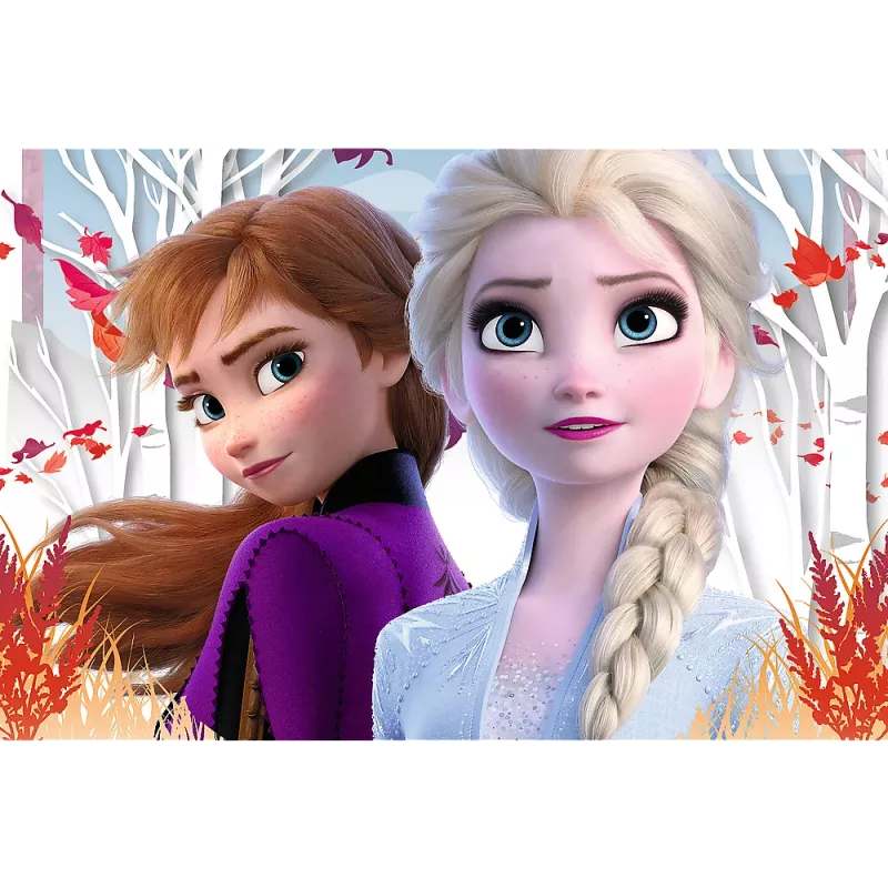 TREFL PUZZLE Puzzle 60 El mundo mágico de Anna y Elsa
