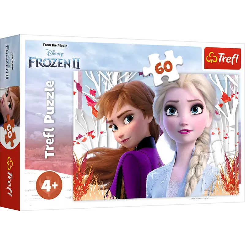 TREFL PUZZLE Puzzle 60 El mundo mágico de Anna y Elsa