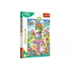 TREFL PUZZLE Puzzle con purpurina Treflik Family 100 uds. purpurina Trefliki Trefl 14833