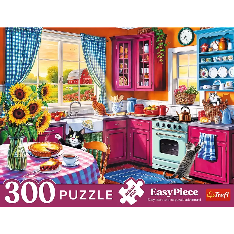Puzzle 300 Easy Piece Mañana en la cocina FSC Mix 70% 23102