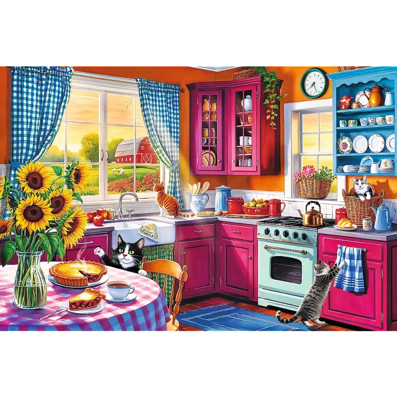 Puzzle 300 Easy Piece Mañana en la cocina FSC Mix 70% 23102