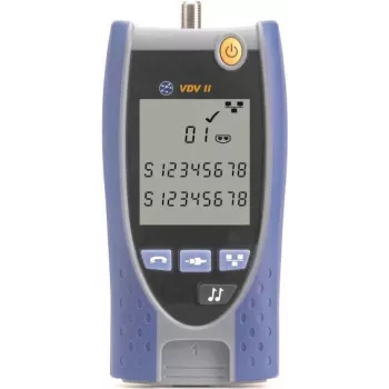 TREND Networks R158007 Comprobador de cables VDV II BT con Bluetooth y detección de PoE