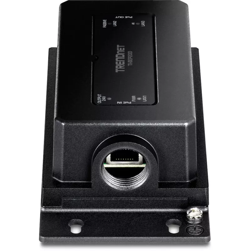 TRENDnet Extensor PoE+ Industrial Activo/Pasivo Gigabit de 2 Puertos