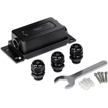 TRENDnet Extensor PoE+ Industrial Activo/Pasivo Gigabit de 2 Puertos