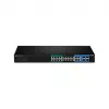 TRENDnet TPE-204US switch UPoE web smart Gigabit de 20 puertos, presupuesto PoE 370W, 8 puertos UPoE, montaje en rack de 19