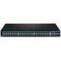 TRENDnet TPE-5240WS switch gestionado smart Gigabit PoE+ de 48 puertos con 4 uplinks SFP, presupuesto PoE 740W, capacidad 104Gbps, montaje en rack 1U