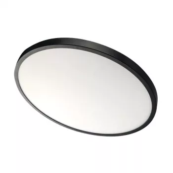 Plafón LED Trent 48W, 4320lm, 4000K blanco frío, negro