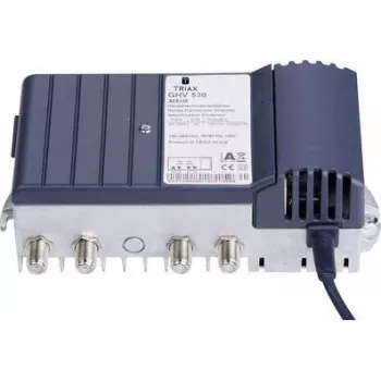 TRIAX GHV 530 BK amplificador de acometida 20 dB ganancia directa para GHV 30E 323142