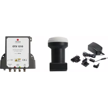 TRIAX OTX1310KIT Transmisor óptico OTX 1310 con LNB de banda ancha TWB 40 307785