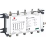 Triax TV 4+1 protección contra sobretensiones para cables coaxiales y toma de tierra 389056