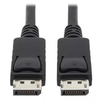 Tripp Lite Series Cable DisplayPort con conectores de bloqueo, 4K 60 Hz (M/M), Negro, 1,8 m