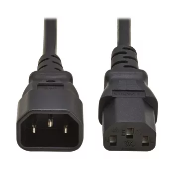 Tripp Cable de alimentación PDU C13 a C14 10A 250V H05VV-F 2m (6.6ft) negro