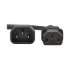 Tripp Cable de alimentación PDU C13 a C14 10A 250V H05VV-F 2m (6.6ft) negro